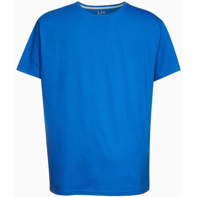 LH BY LA HALLE T-shirt grande taille uni Bleu