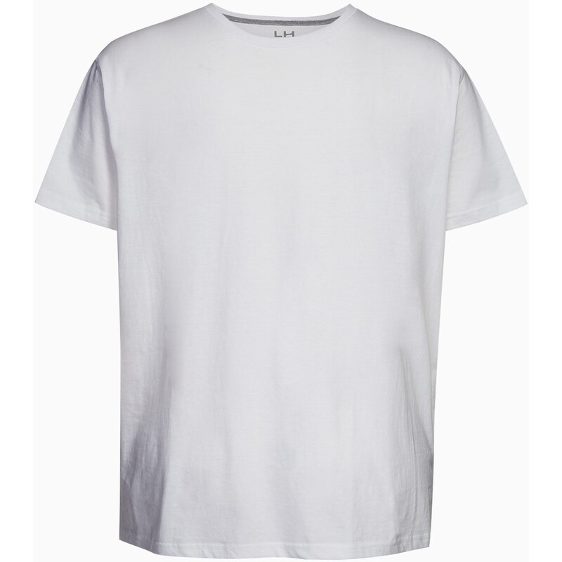 LH BY LA HALLE T-shirt grande taille uni Blanc