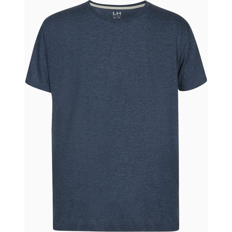 LH BY LA HALLE T-shirt grande taille uni Bleu