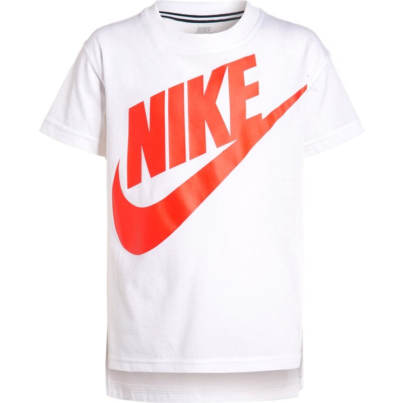 Nike Performance SIGNAL Tshirt imprimé white/bright crimson