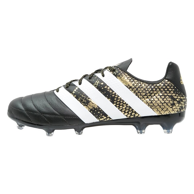 adidas Performance ACE 16.2 FG Chaussures de foot à crampons core black/white/gold metallic