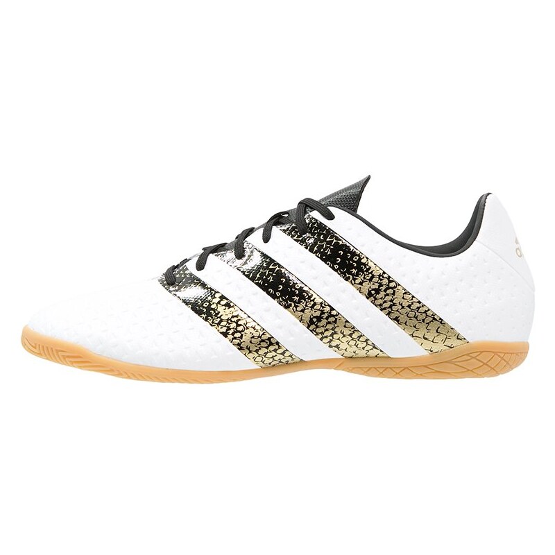 adidas Performance ACE 16.4 IN Chaussures de foot en salle white/core black/gold metallic