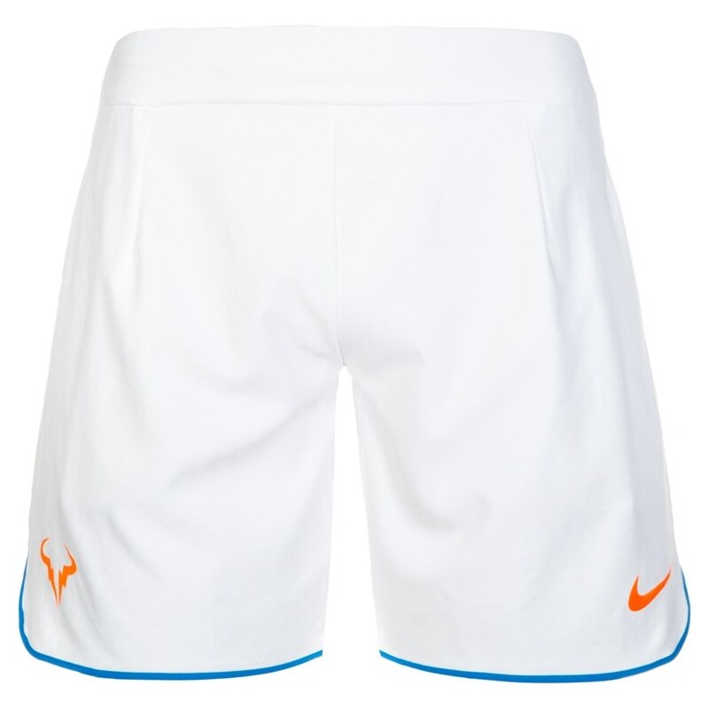 Nike Performance RAFA FLEX ACE Short de sport white/total orange
