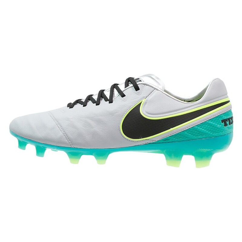 Nike Performance TIEMPO LEGEND VI FG Chaussures de foot à crampons wolf grey/black/clear jade/hyper turquoise/metallic silver/ghost green