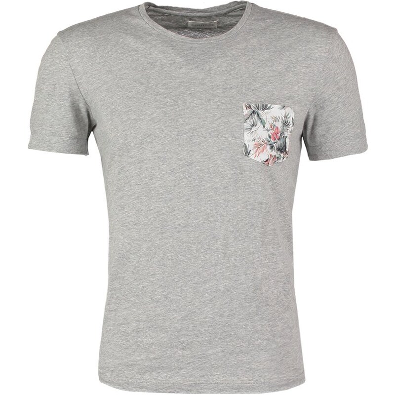 Harris Wilson GUILLERMO Tshirt imprimé gris chine