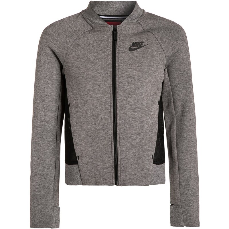 Nike Performance TECH Sweat zippé gris/noir