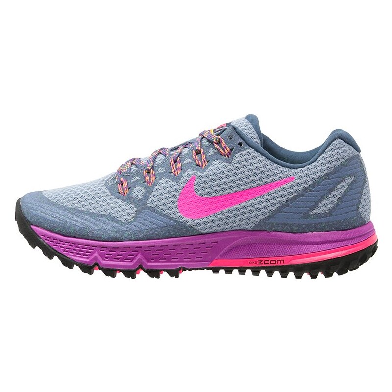 Nike Performance AIR ZOOM WILDHORSE 3 Chaussures de running ocean fog/hyper pink/hyper violet/laser orange