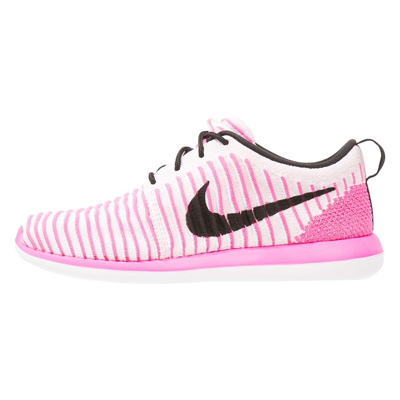 Nike Sportswear ROSHE TWO FLYKNIT Baskets basses pearl pink/black/pink blast/white