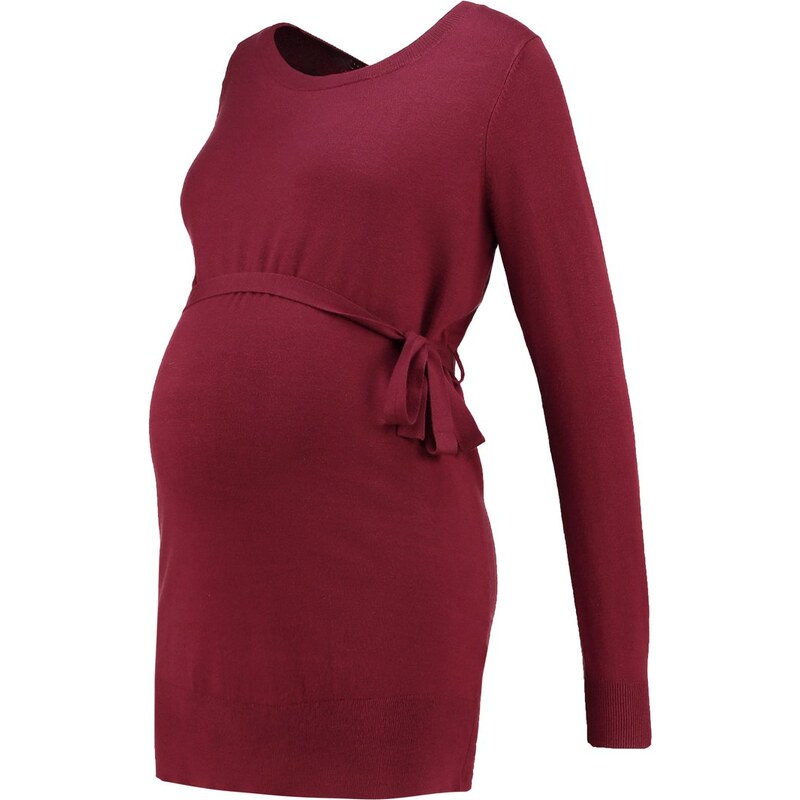 Zalando Essentials Maternity Pullover dark red