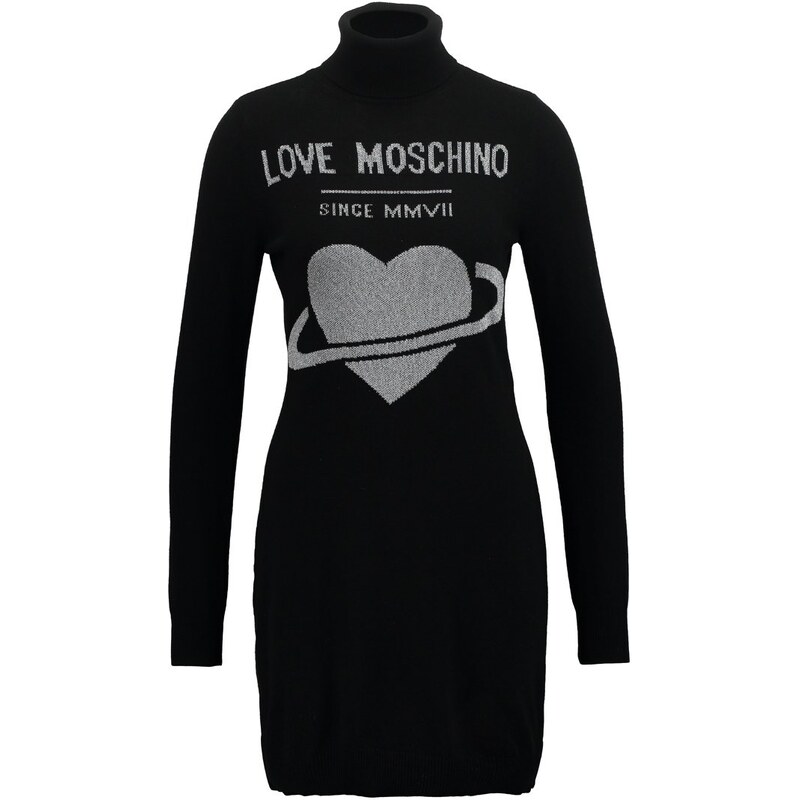 Love Moschino Robe pull nero