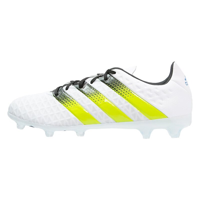 adidas Performance ACE 16.2 FG/AG Chaussures de foot à crampons white/semi solar slime/shock mint