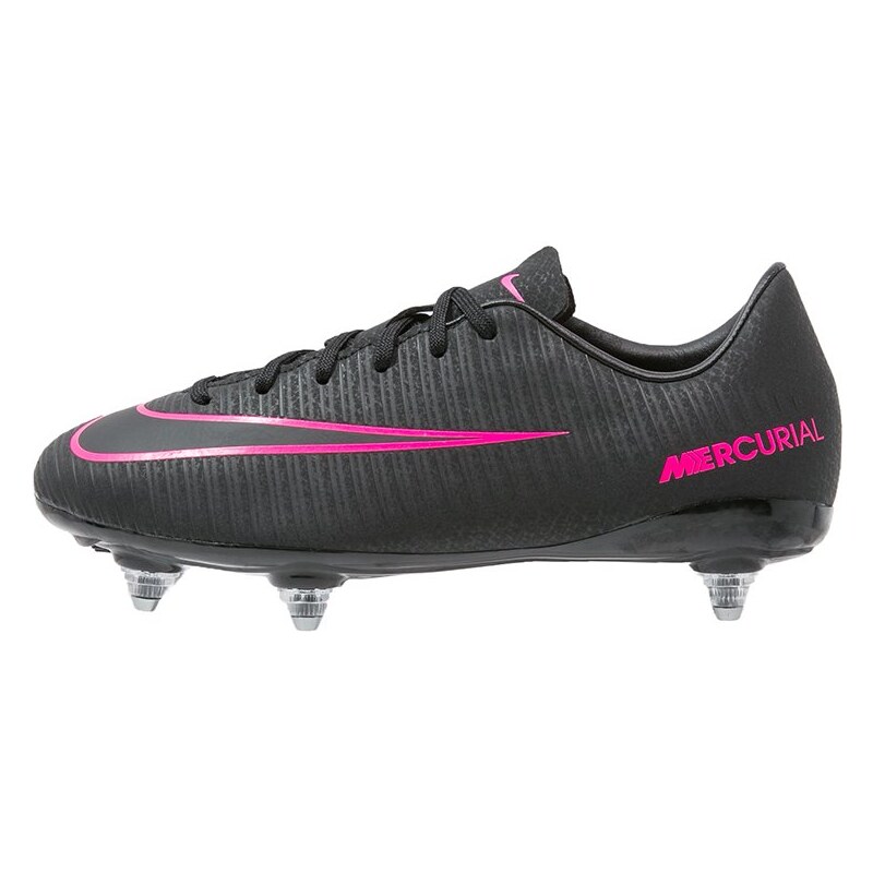 Nike Performance MERCURIAL VAPOR XI SG Chaussures de foot à lamelles black/pink blast
