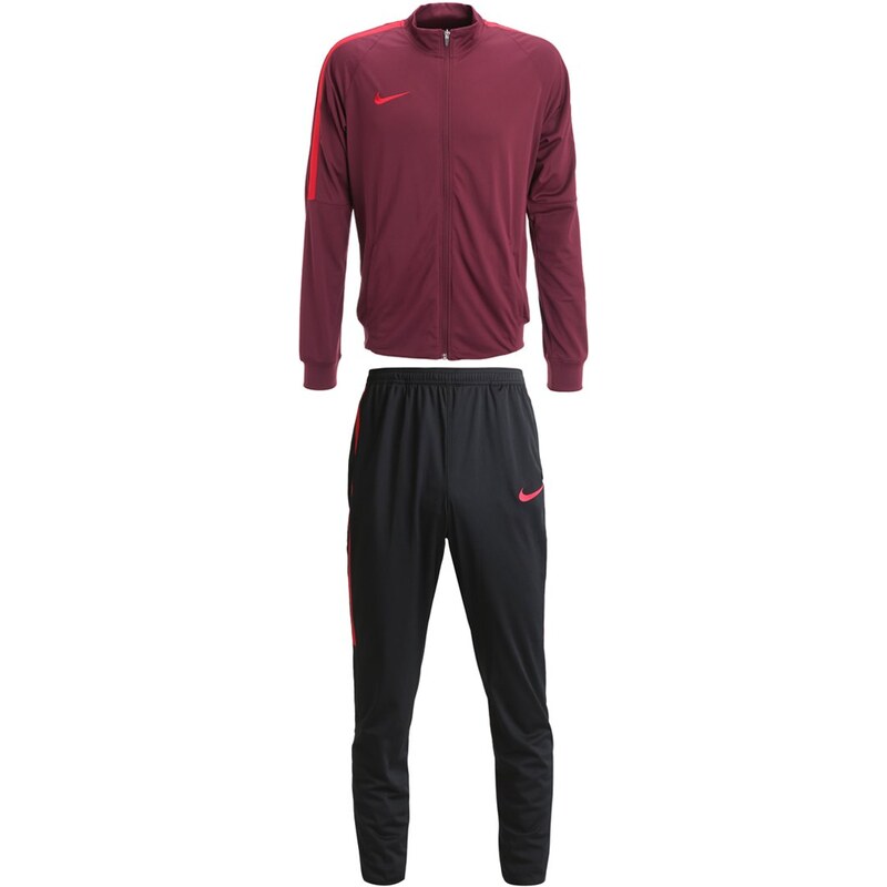 Nike Performance SQUAD Survêtement night maroon/black/gym red