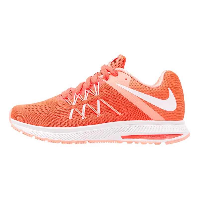 Nike Performance ZOOM WINFLO 3 Chaussures de running neutres bright crimson/white/atomic pink
