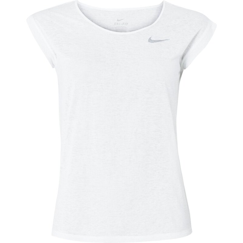 Nike Performance COOL BREEZE Tshirt de sport white/reflective silver