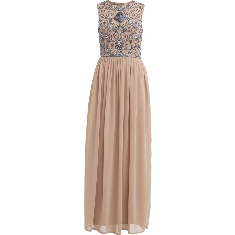 Lace & Beads PAULA Robe de cocktail taupe