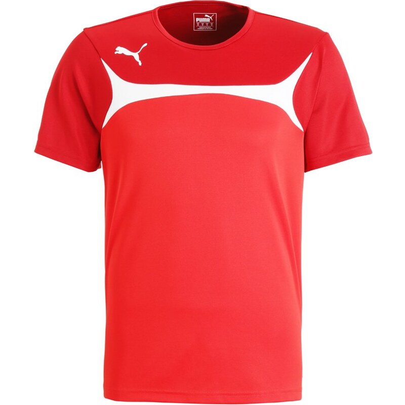 Puma ESITO 3 Tshirt de sport rot/weiß