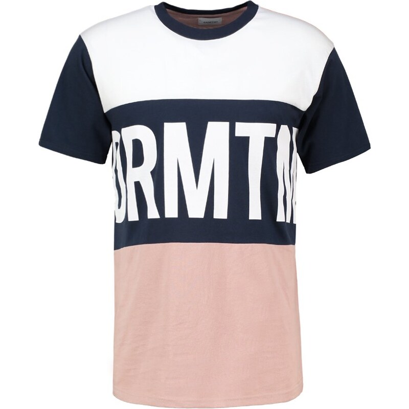 DRMTM Tshirt imprimé rose/navy