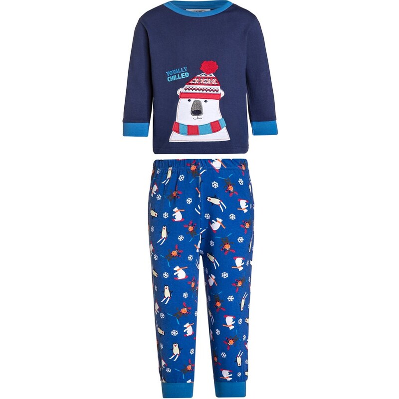Gelati Kidswear Pyjama blau/dunkelblau