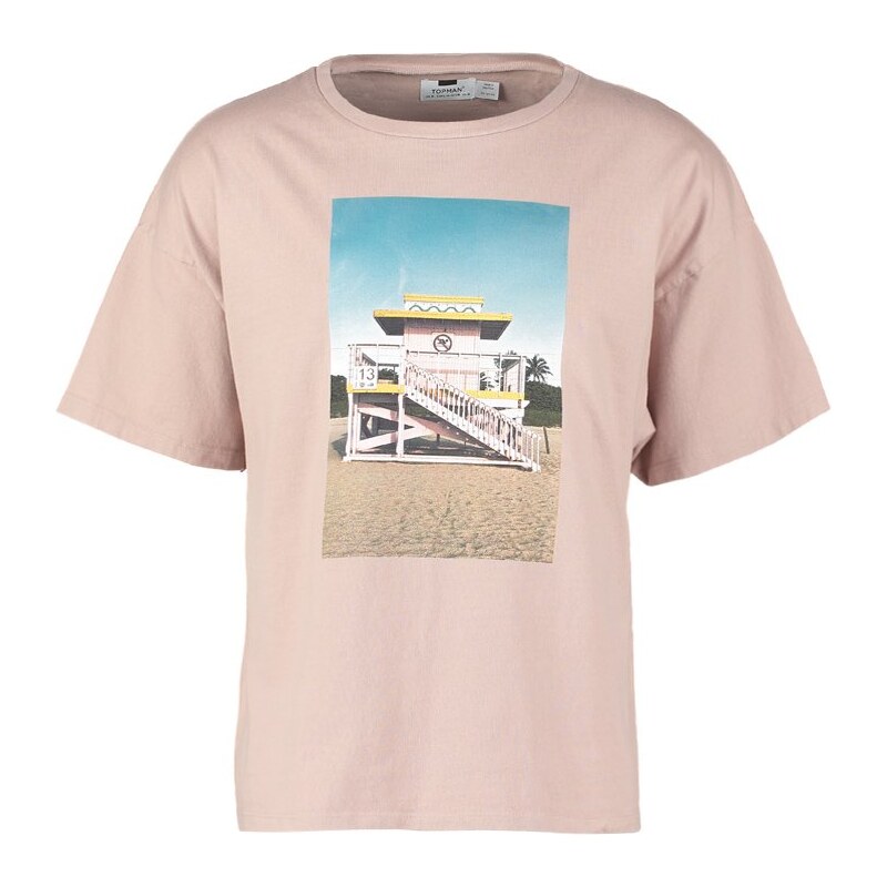 Topman Tshirt imprimé pink