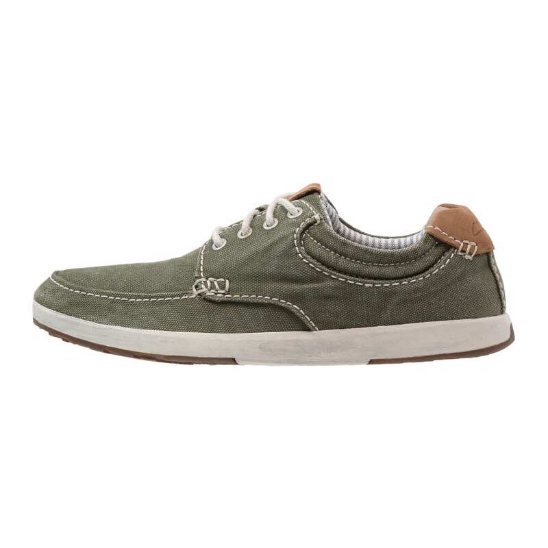 Clarks NORWIN VIBE Chaussures à lacets dark green