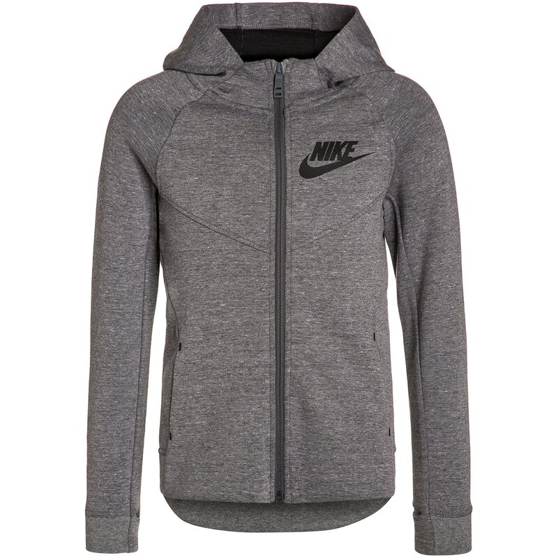 Nike Performance TECH FLEECE Veste en sweat carbon heather/dark grey/black
