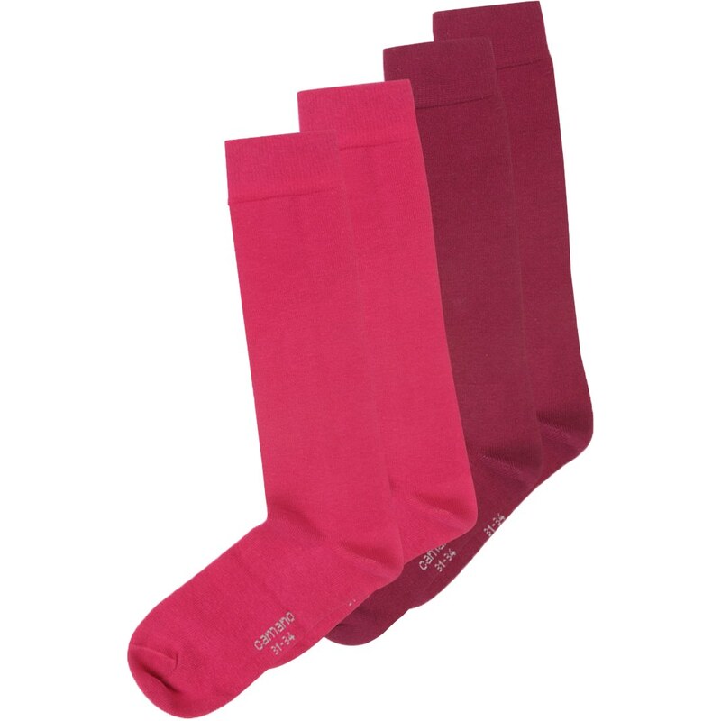 camano 4 PACK Chaussettes hautes pink/berry