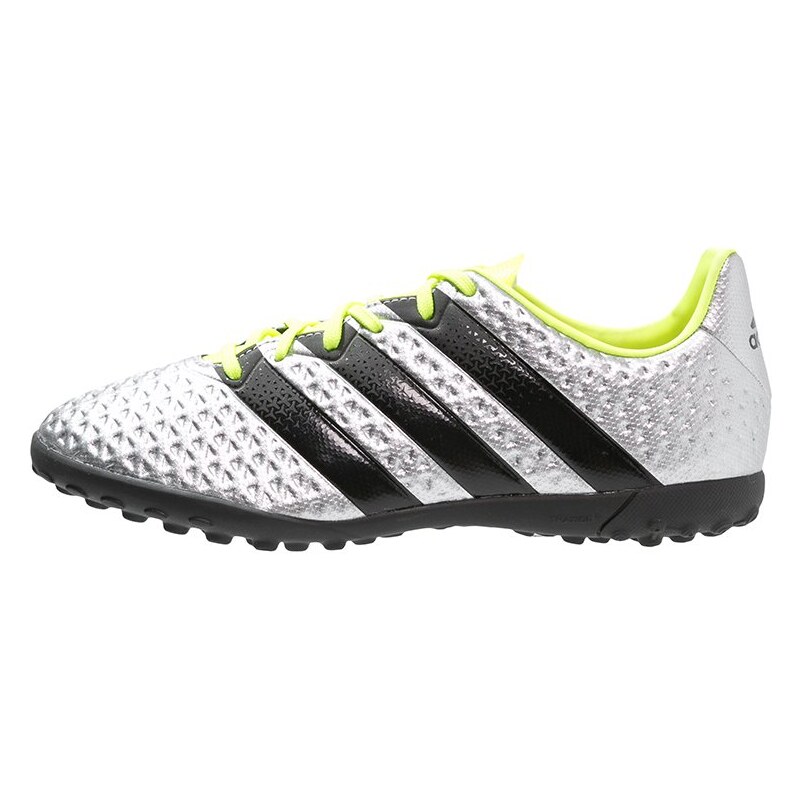 adidas Performance ACE 16.4 TF Chaussures de foot multicrampons silver metallic/core black/solar yellow