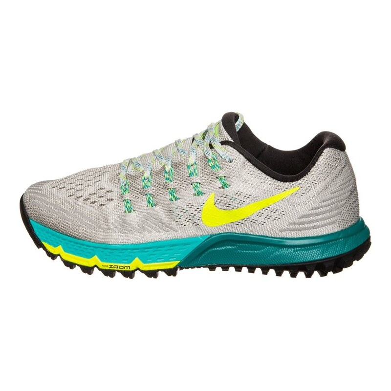 Nike Performance AIR ZOOM TERRA KIGER 3 Chaussures de running light bone/volt
