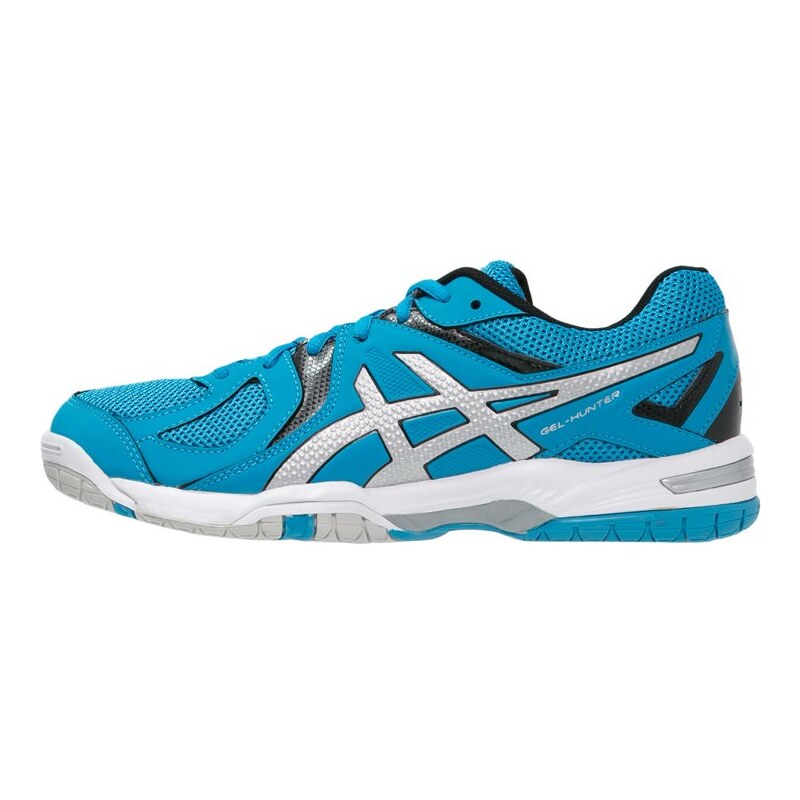 ASICS GELCOURT HUNTER 3 Chaussures de volley turquoise/silver/black