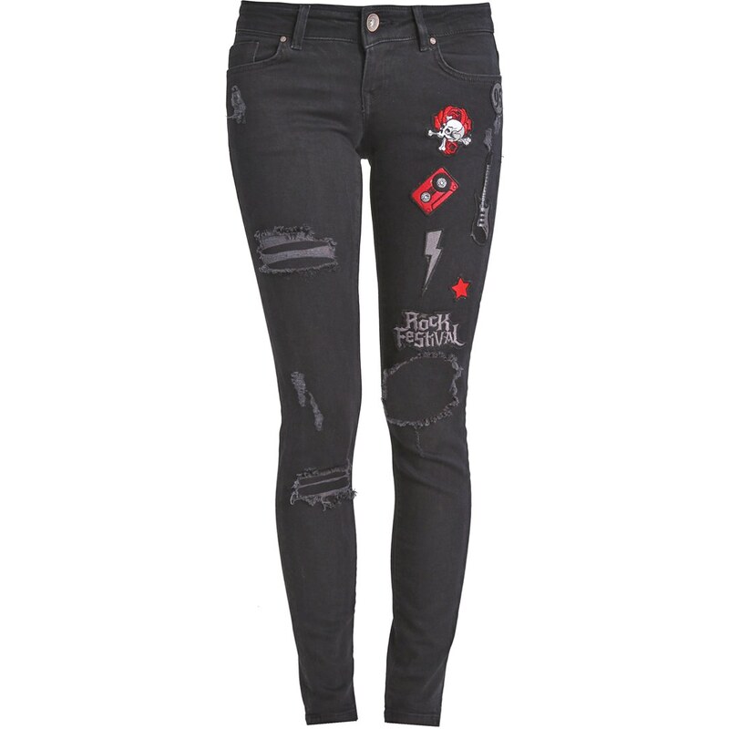 ONLY ONLCORAL Jeans Skinny black