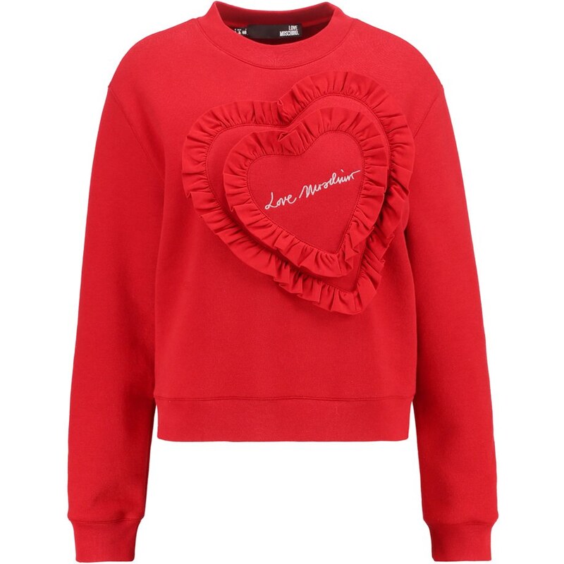 Love Moschino Sweatshirt rosso