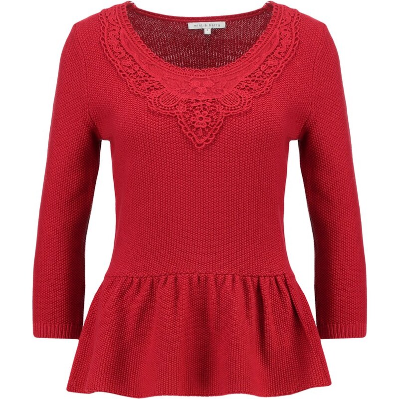 mint&berry Pullover rio red