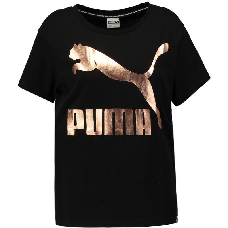 Puma ARCHIVE Tshirt imprimé black