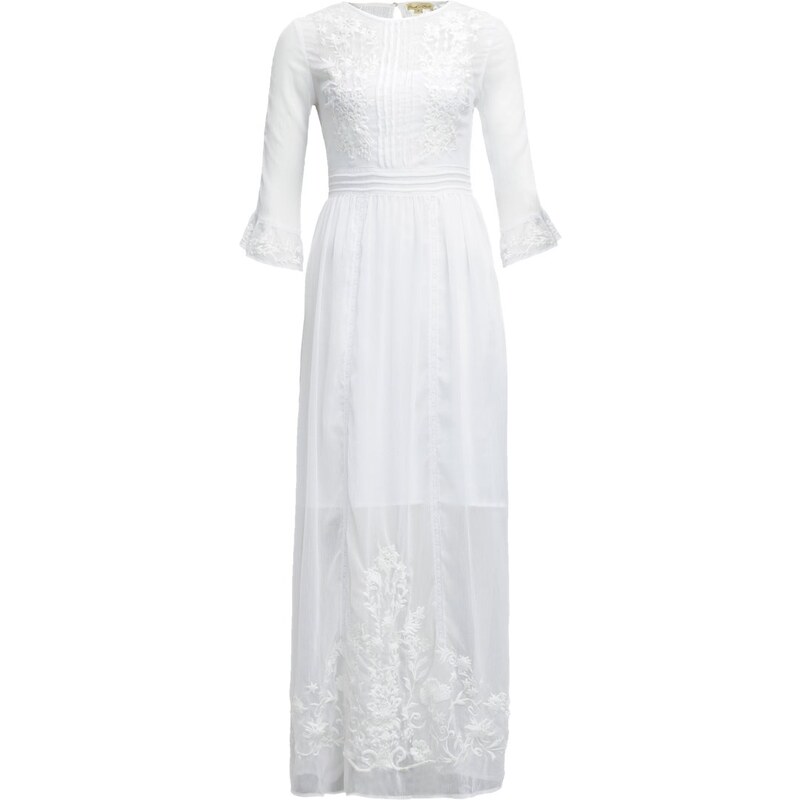 Frock and Frill Robe longue white
