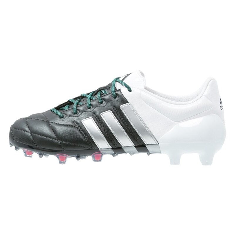 adidas Performance ACE 15.1 FG/AG Chaussures de foot à crampons core black/metallic silver/white