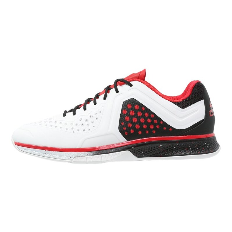 adidas Performance ADIZERO COUNTERBLAST 7 Chaussures de volley crystal white/vivid red/core black