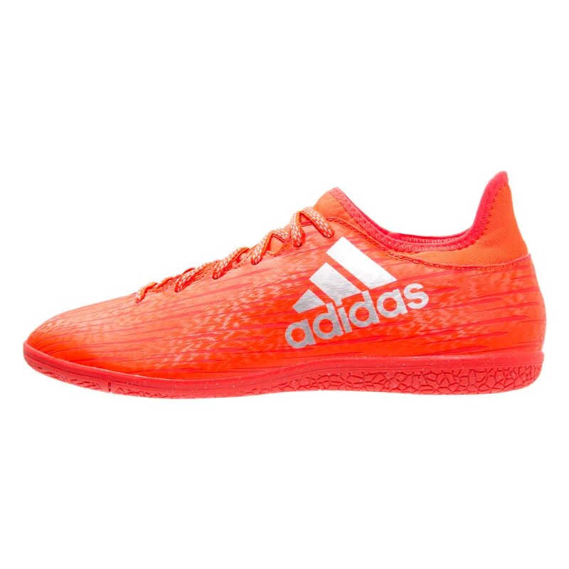 adidas Performance X 16.3 IN Chaussures de foot en salle solar red/silver metallic/hires red