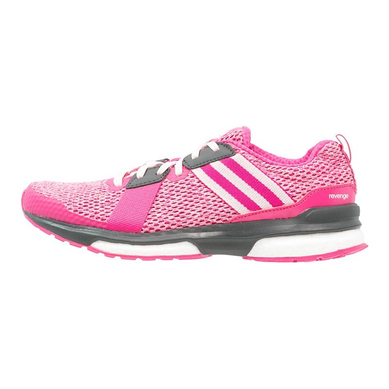 adidas Performance REVENGE Chaussures de running stables pink/halo pink/dark grey