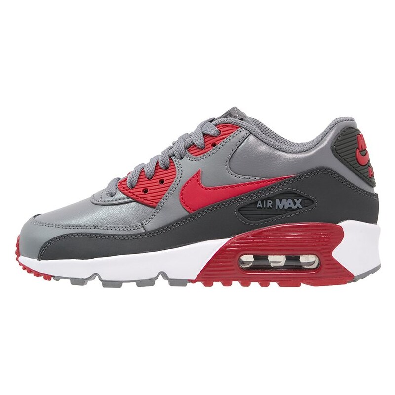Nike Sportswear AIR MAX 90 Baskets basses cool grey/gym red/anthracite/white