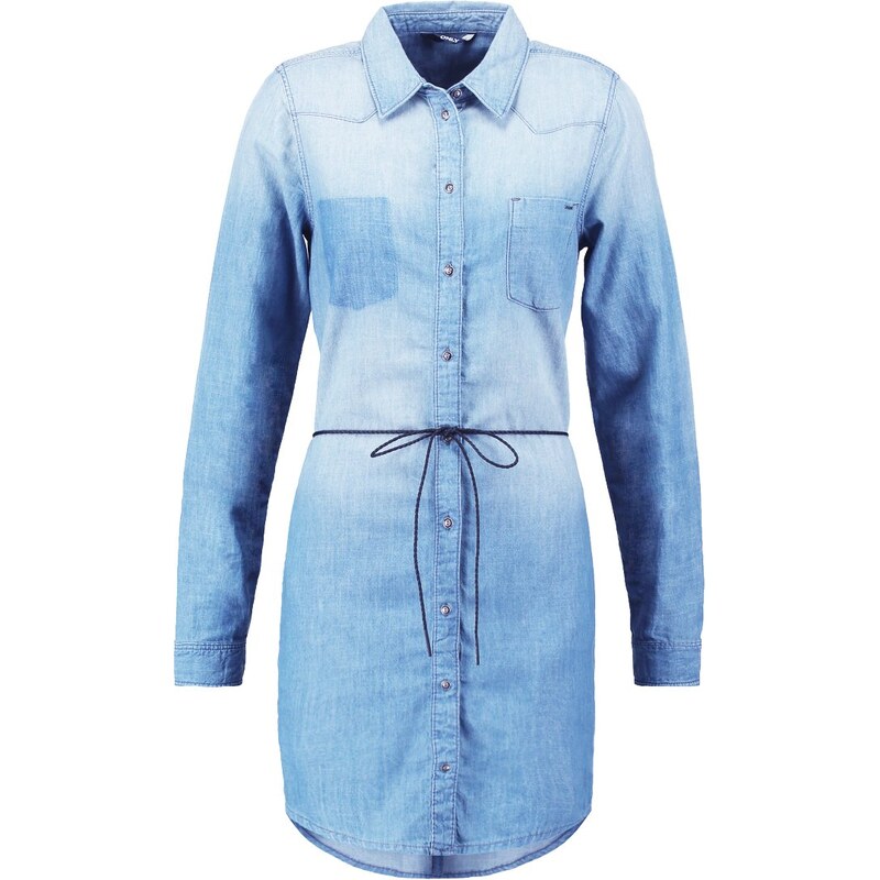 ONLY ONLHENNA Robe en jean medium blue denim
