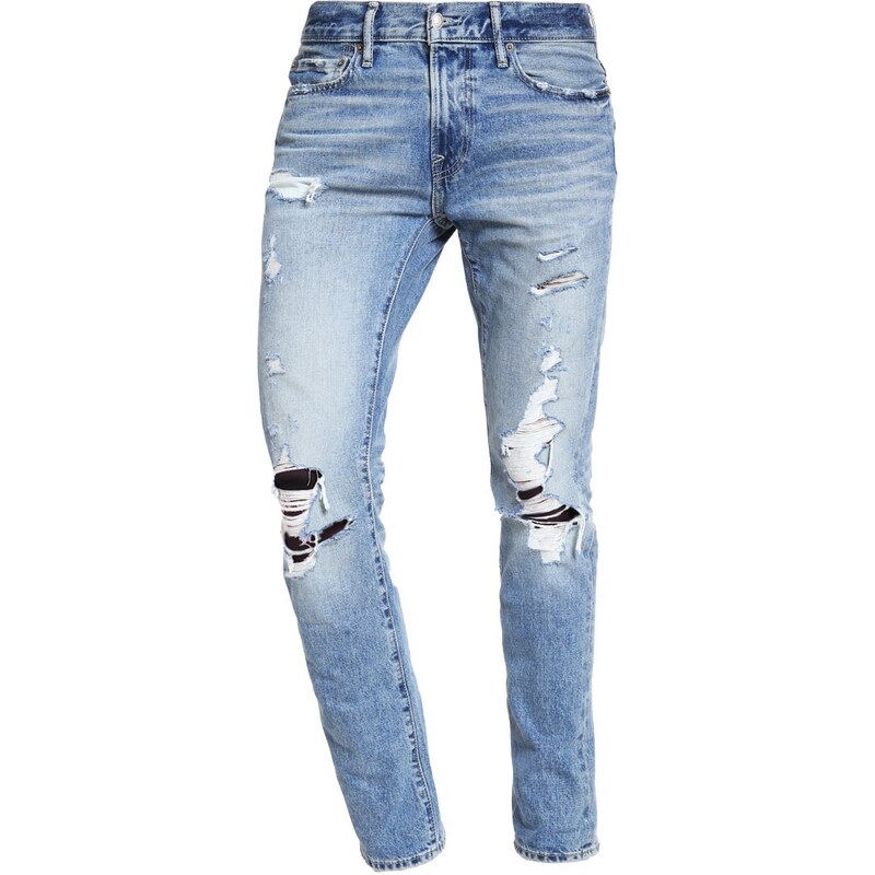 Abercrombie & Fitch Jean slim light destroyed