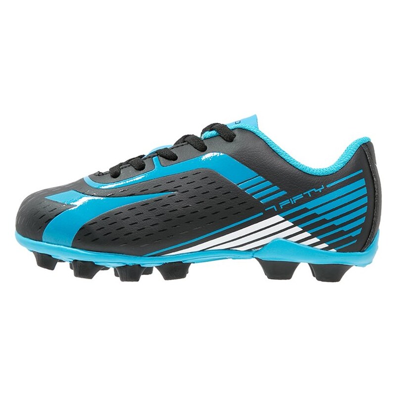Diadora 7FIFTY Chaussures de foot à crampons black/blue fluo/white