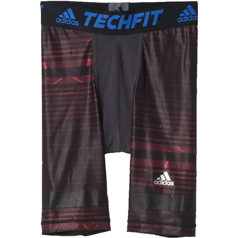 adidas Performance TECHFIT CHILL Shorty black/blue/red