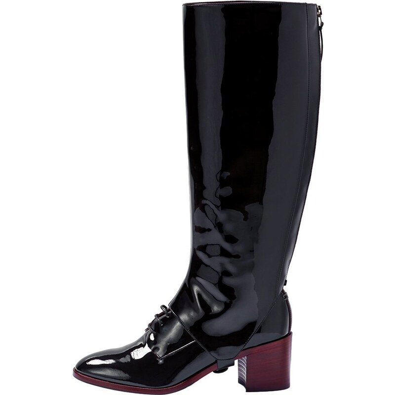 Aeyde AXLG Bottes black patent