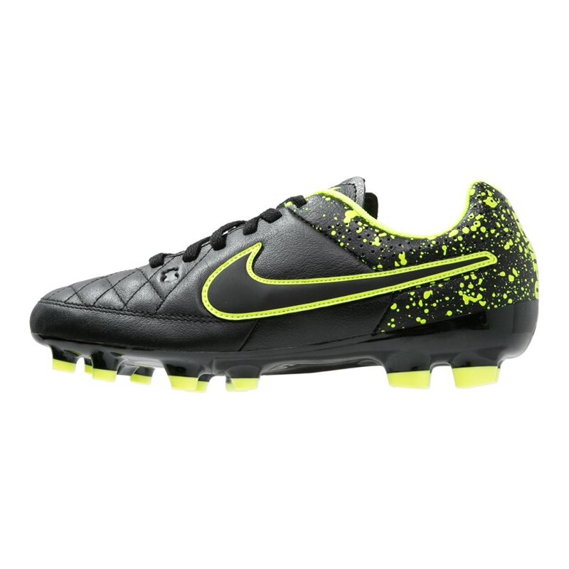 Nike Performance TIEMPO GENIO FG Chaussures de foot à crampons black/volt
