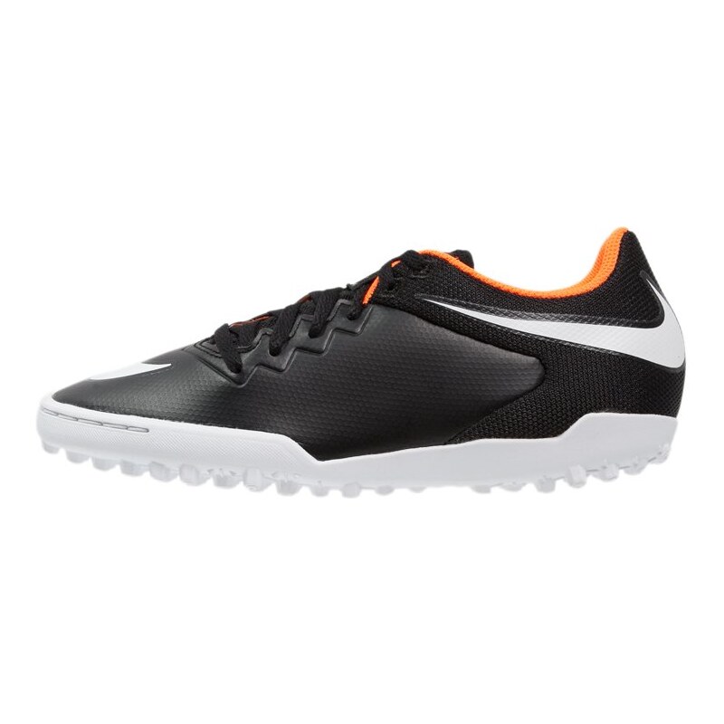 Nike Performance HYPERVENOM PRO STREET TF Chaussures de foot multicrampons black/white/total orange