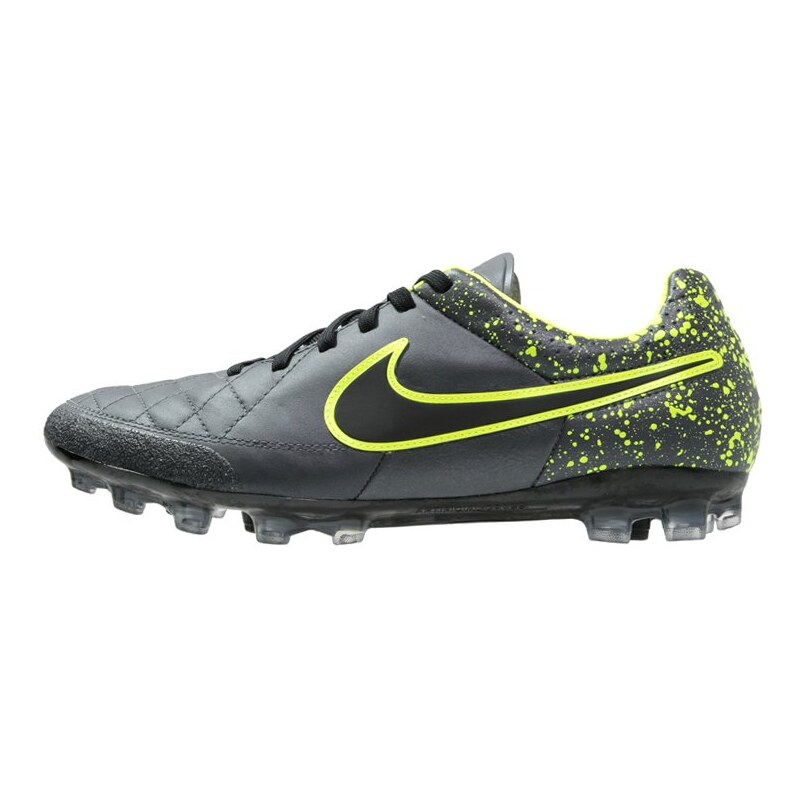 Nike Performance TIEMPO LEGACY AGR Chaussures de foot à crampons anthracite/black/volt