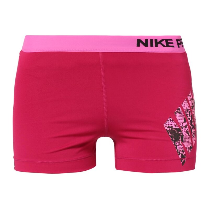 Nike Performance PRO LOGO 3 Collants pink/schwarz