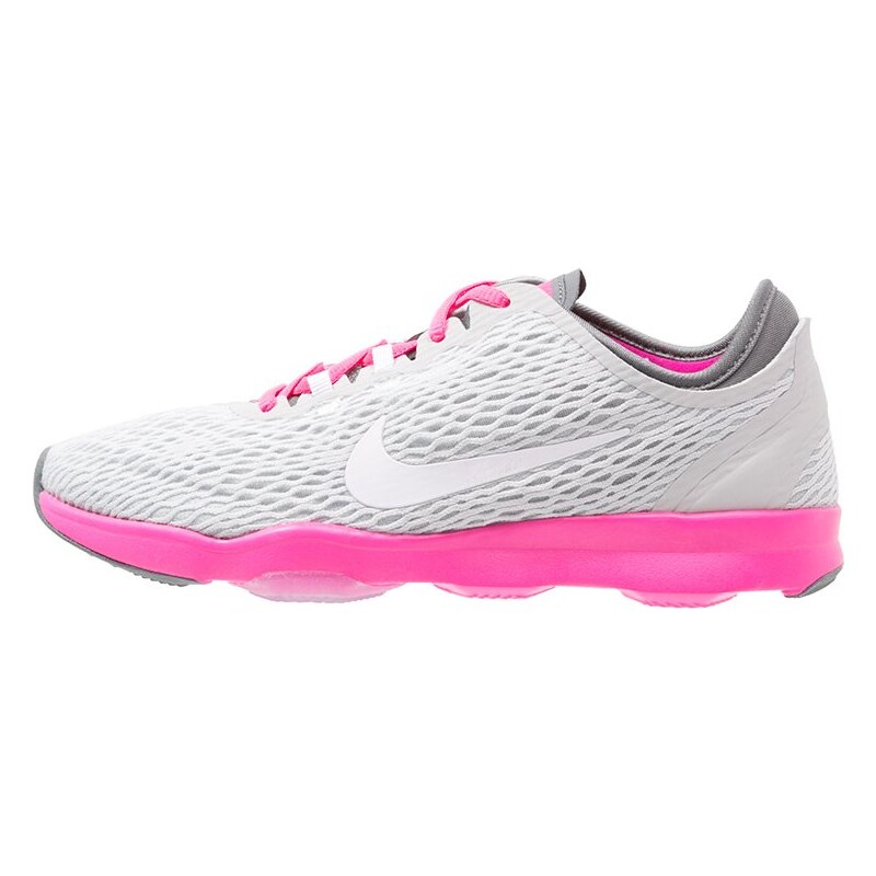 Nike Performance ZOOM QUICK FIT Chaussures d'entraînement et de fitness pure platinum/white/cool grey/pink pow